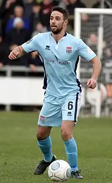 Frankie Artus was the teams main defensive midfielder from 2014-2021.