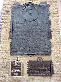 Plaques at Fraunces Tavern