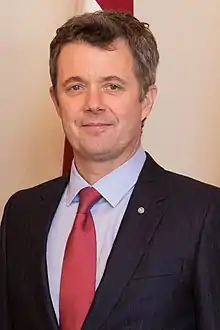 Frederik X in 2018