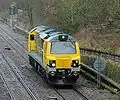 70001 leaves Clay Cross Tunnel working 0Z70 Lawley Street - Leeds Midland Road