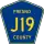 County Road J19 marker