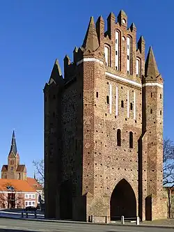 Neubrandenburger Tor und Marienkirche in Friedland