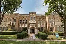 The Frio County Courthouse in Pearsall