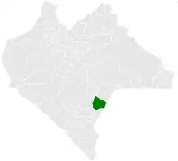 Municipality of Frontera Comalapa in Chiapas