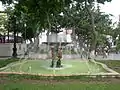 Fountain in Bolívar Square of Caracas