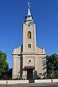 Saint John of Nepomuk church in Oșorhei