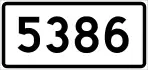 County Road 5386 shield