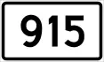 County Road 915 shield