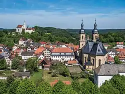 View of the town