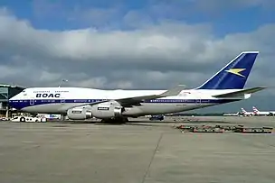 G-BYGC in retrojet BOAC