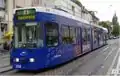 tram type GT8Z at stop Lorettostraße