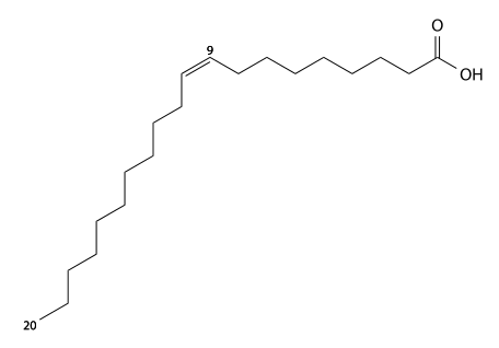 gadoleic acid structure