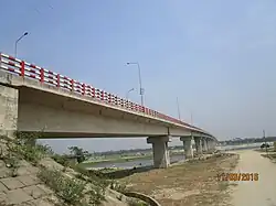 Bridge over Old Brahmaputra in Gafargaon