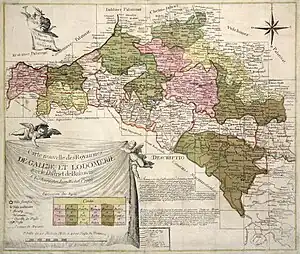 1780 map of Galizia and Lodomeria based on Liesganig's survey