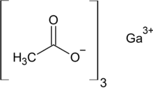 Gallium acetate