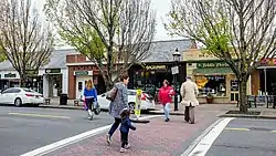 Garden City's town center in August 2017