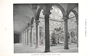 Gardens of Italy Palazzo Doria Courtyard