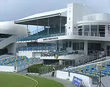 The pavilion named after Sir Garfield Sobers