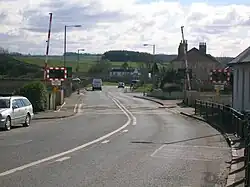 Looking towards the River Irvine and Old Rome