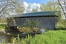 Gates Farm Covered Bridge Cambridge Vermont