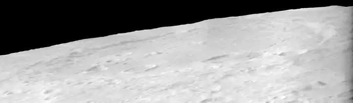 Gauss crater from Apollo 16