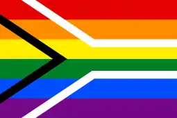 South AfricaGay pride flag of South Africa