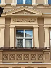 Detail of balcony