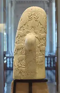 Gebel el-Arak Knife ivory handle (front), after c. 3450 BC