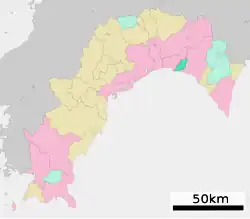 Location of Geisei