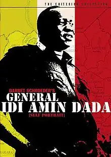 Cover of General Idi Amin Dada: A Self Portrait, showing Amin facing right