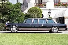 Parked at the White House