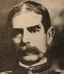 Head and shoulders portrait of Army officer George King Hunter, circa 1918