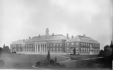 Photograph of Boland Hall at Georgetown Preparatory School soon after completion