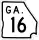 State Route 16 Connector marker