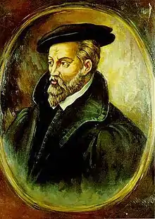 Georgius Agricola, German mineralogist, founder of geology as a scientific field.