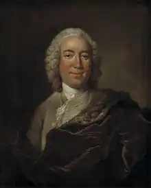 Gerhard Morell, by Johann Salomon Wahl, 1765