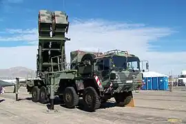 A German PATRIOT launcher