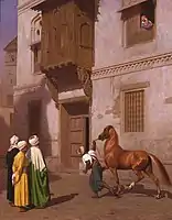 The Horse Market (1867) by Jean-Léon Gérôme