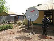 Image 20Satellite Internet access via VSAT in Ghana (from Internet access)