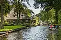 A canal in Giethoorn