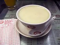 The Macau ginger milk curd resembles this Hong Kong ginger milk curd.