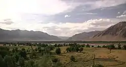 A view of a valley in the Gizab District