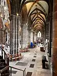 South aisle of the nave