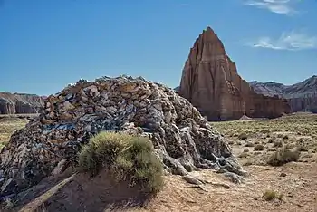 Glass Mountain and Temple of the Sun