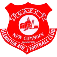 Glenafton Athletic's crest