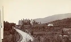 Glencoe House, Scotland in 1905, built by Lord Strathcona in 1895