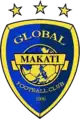 The club's fifth crest, this version was briefly adopted with "Makati" text instead of Cebu when the club renamed itself to "Global Makati F.C." in February 2019.