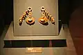 Gold earrings for the King, they are national treasures of South Korea.