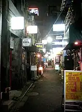 Golden Gai at night