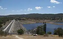 The Googong Dam.